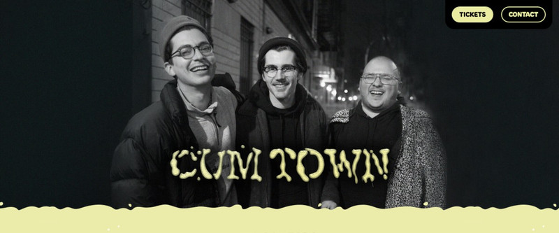 Cum Town Events website